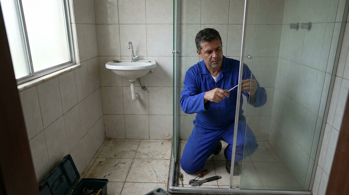 Troca de Roldanas e Trilhos em Anápolis‑GO